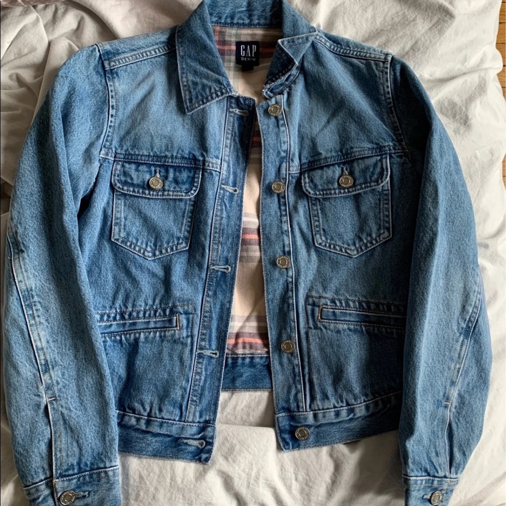 Gap denim jacket with lining